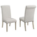 Salem Upholstered Side Chairs Rustic Smoke and Grey (Set of 2) - U&U Home Budget Furniture (Carteret, NJ)