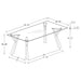 Alaia Dining Tables - U&U Home Budget Furniture (Carteret, NJ)