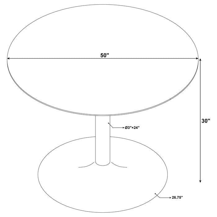Kella 5 Pc Dining Sets - U&U Home Budget Furniture (Carteret, NJ)