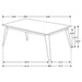 Everett Dining Sets - U&U Home Budget Furniture (Carteret, NJ)