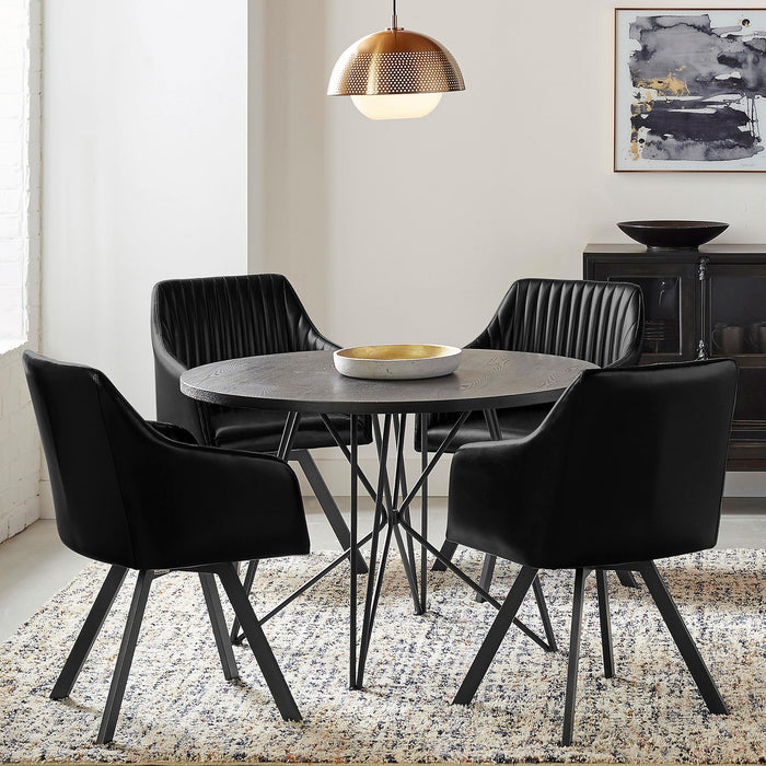 Arika Arm Chairs - U&U Home Budget Furniture (Carteret, NJ)