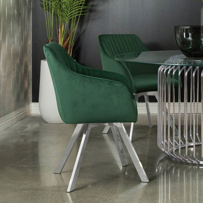 Arika Arm Chairs - U&U Home Budget Furniture (Carteret, NJ)