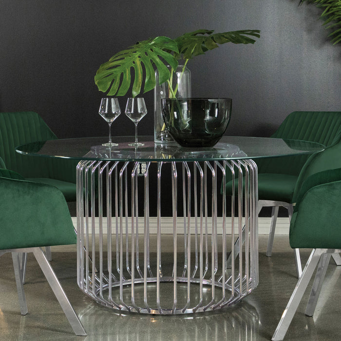 Veena Dining Tables - U&U Home Budget Furniture (Carteret, NJ)