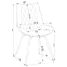 Neil 5 Pc Dining Sets - U&U Home Budget Furniture (Carteret, NJ)