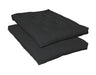 7" Deluxe Futon Pad Black - U&U Home Budget Furniture (Carteret, NJ)