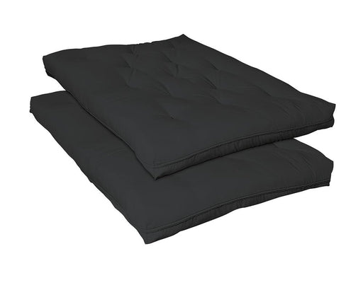 9" Deluxe Innerspring Futon Pad Black - U&U Home Budget Furniture (Carteret, NJ)