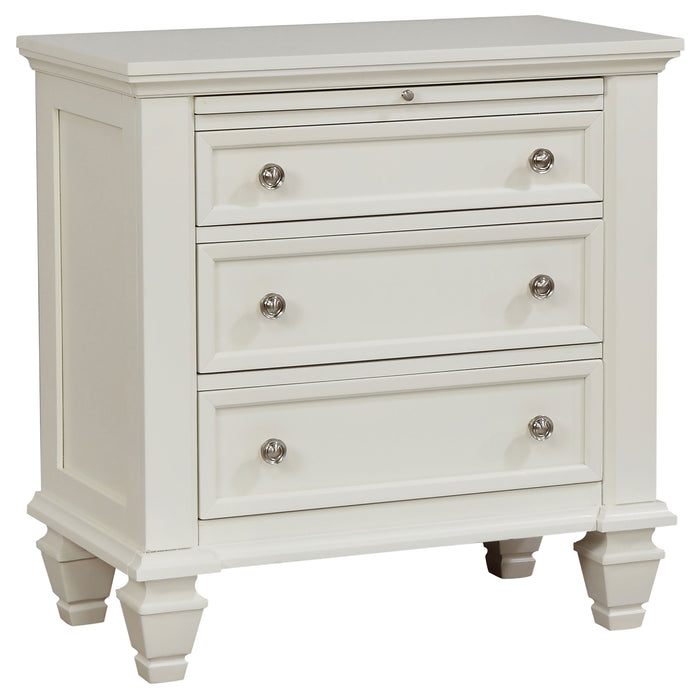 Sandy Beach 4 & 5 Piece Pc Bedroom Set Cal.King & E.King - U&U Home Budget Furniture (Carteret, NJ)