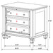 Sandy Beach 4 & 5 Piece Pc Bedroom Set Cal.King & E.King - U&U Home Budget Furniture (Carteret, NJ)