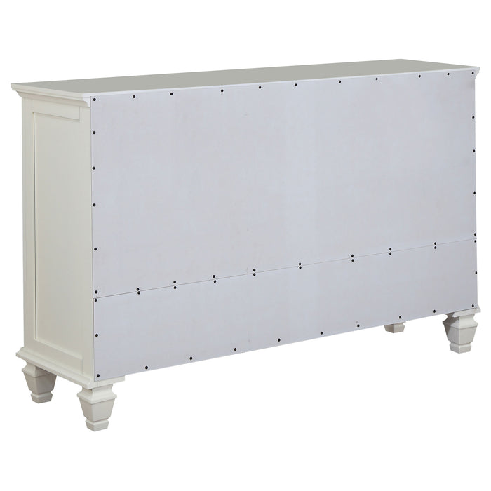 Sandy Beach 4 & 5 Piece Pc Bedroom Set Cal.King & E.King - U&U Home Budget Furniture (Carteret, NJ)