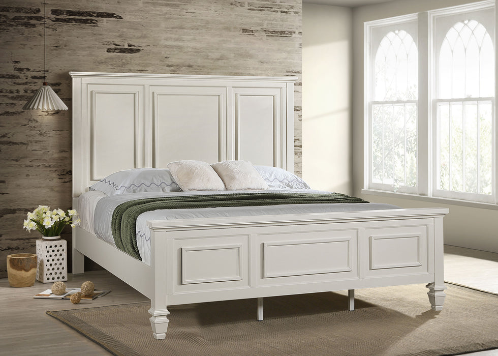 Sandy Beach California King & E.King Bed - U&U Home Budget Furniture (Carteret, NJ)