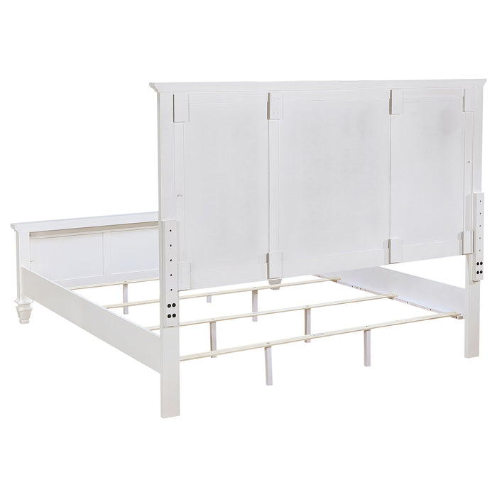 Sandy Beach California King & E.King Bed - U&U Home Budget Furniture (Carteret, NJ)