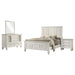 Sandy Beach 4 & 5 Piece Pc Bedroom Set Cal.King & E.King - U&U Home Budget Furniture (Carteret, NJ)