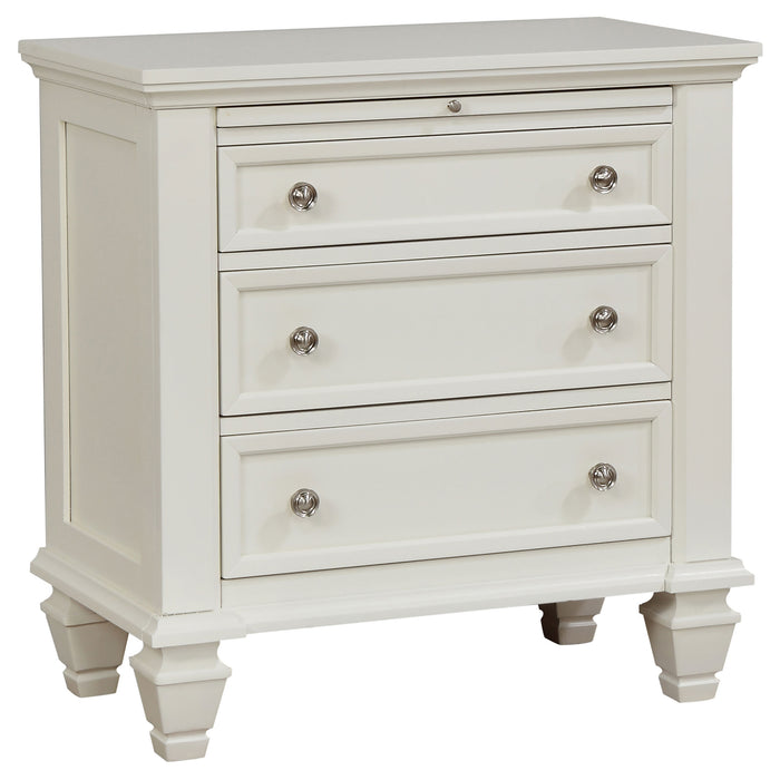 Sandy Beach 4 & 5 Piece Pc Bedroom Set Cal.King & E.King - U&U Home Budget Furniture (Carteret, NJ)