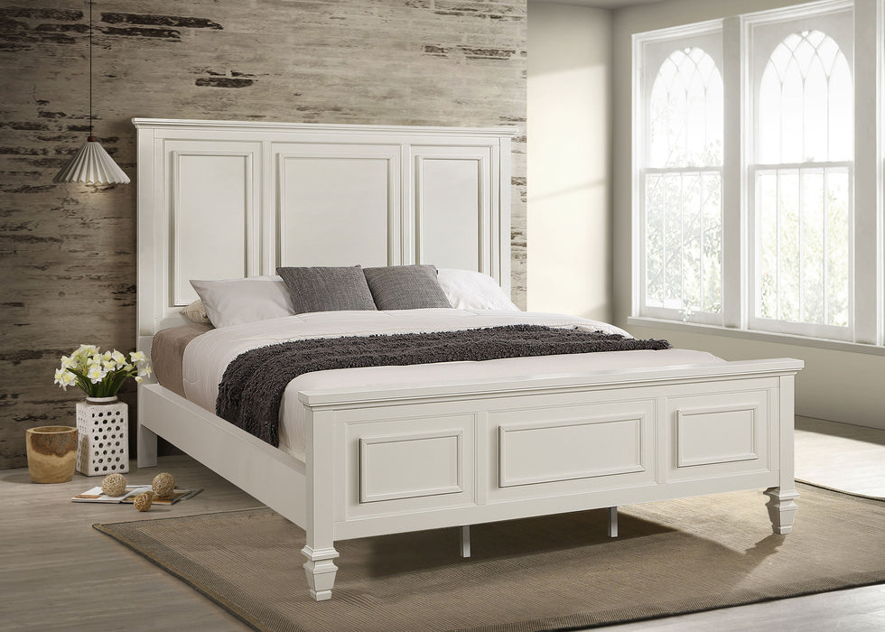 Sandy Beach California King & E.King Bed - U&U Home Budget Furniture (Carteret, NJ)