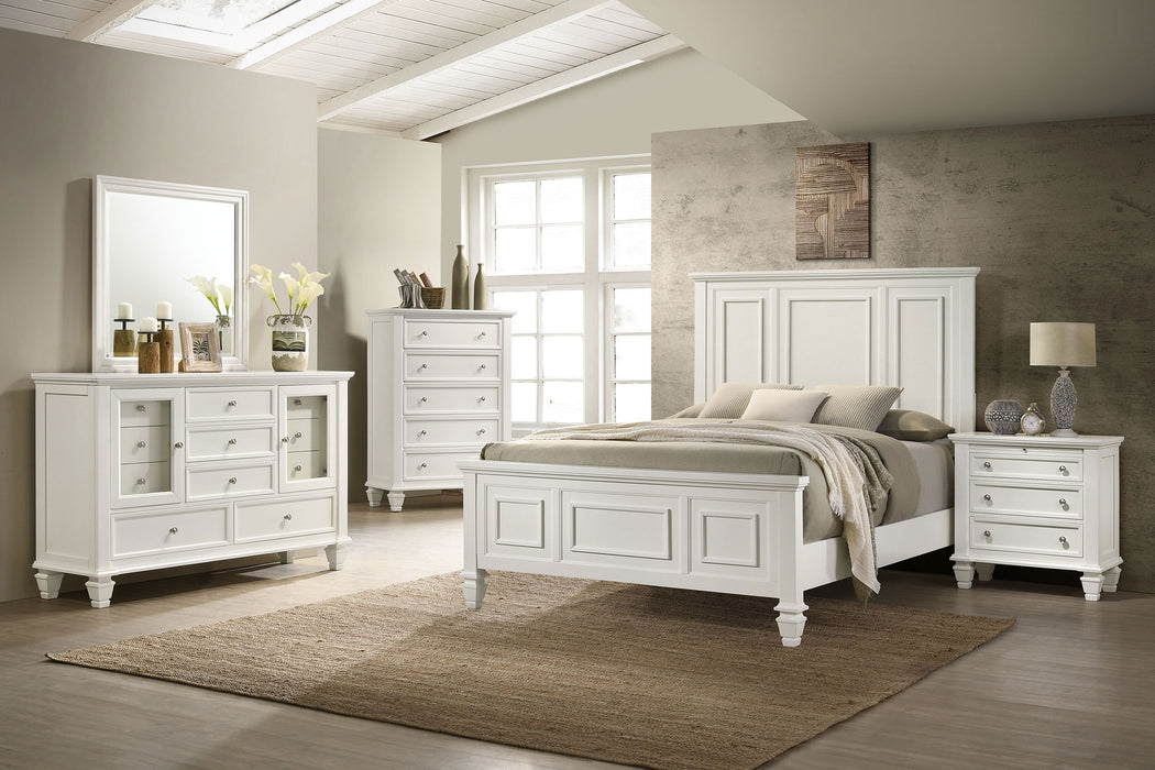 Sandy Beach California King & E.King Bed - U&U Home Budget Furniture (Carteret, NJ)