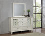 Sandy Beach Dresser With Mirror - U&U Home Budget Furniture (Carteret, NJ)