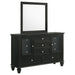 Sandy Beach Dresser With Mirror - U&U Home Budget Furniture (Carteret, NJ)