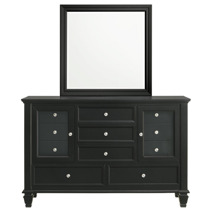 Sandy Beach Dresser With Mirror - U&U Home Budget Furniture (Carteret, NJ)