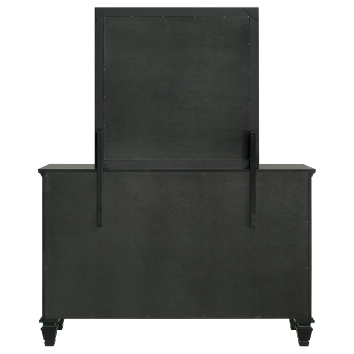 Sandy Beach Dresser With Mirror - U&U Home Budget Furniture (Carteret, NJ)