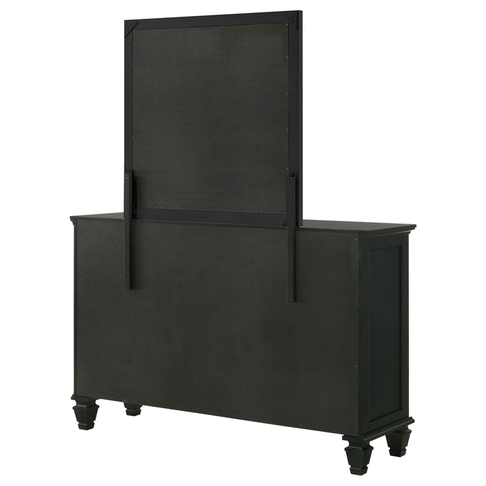Sandy Beach Dresser With Mirror - U&U Home Budget Furniture (Carteret, NJ)