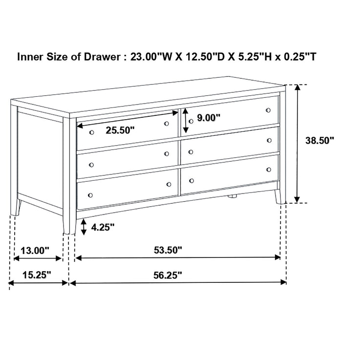 Carlton Bedroom Sets - U&U Home Budget Furniture (Carteret, NJ)