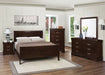 Louis Philippe Queen Beds - U&U Home Budget Furniture (Carteret, NJ)