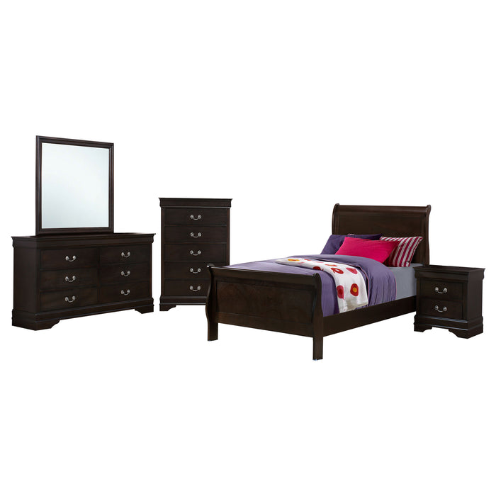Louis Philippe Bedroom Sets - U&U Home Budget Furniture (Carteret, NJ)