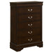 Louis Philippe Bedroom Sets - U&U Home Budget Furniture (Carteret, NJ)