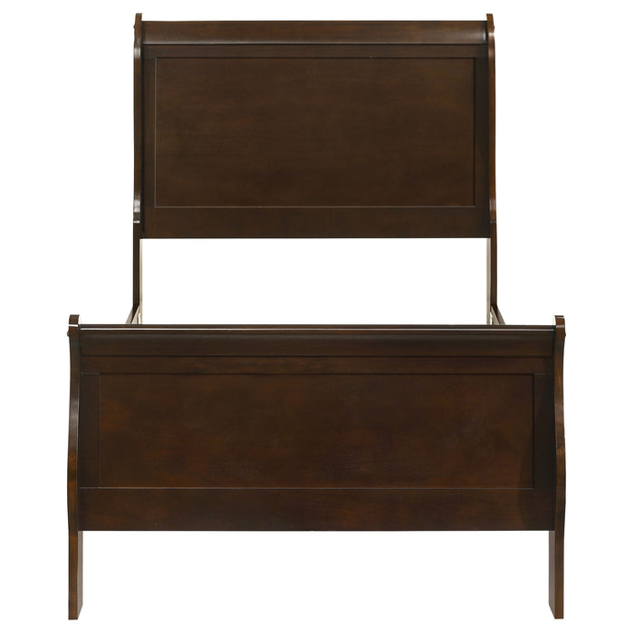 Louis Philippe Queen Beds - U&U Home Budget Furniture (Carteret, NJ)