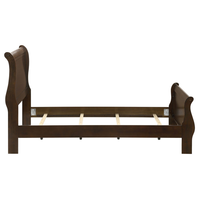 Louis Philippe Queen Beds - U&U Home Budget Furniture (Carteret, NJ)