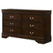 Louis Philippe Dresser Brown - U&U Home Budget Furniture (Carteret, NJ)