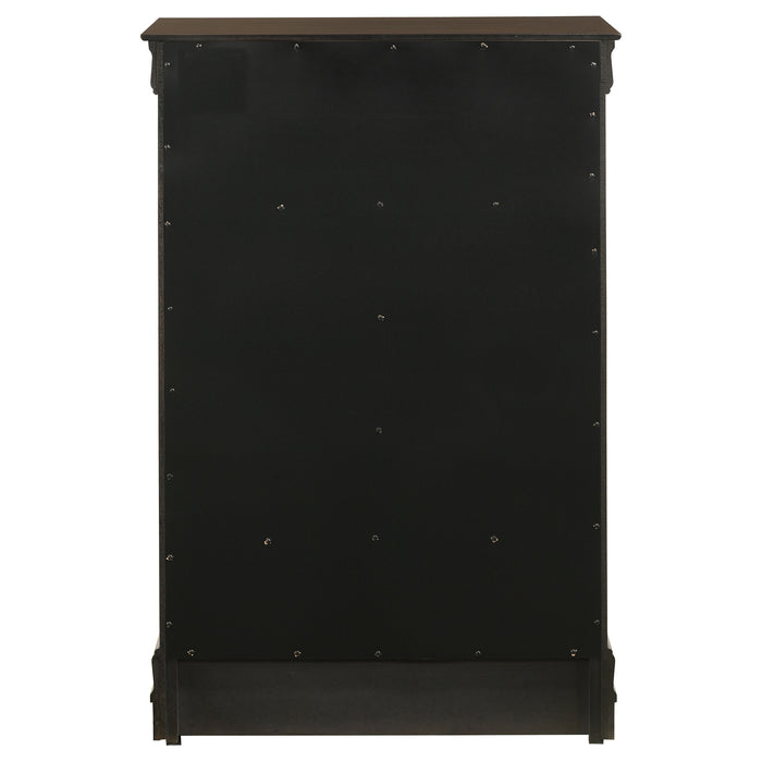 Louis Philippe Chest Brown - U&U Home Budget Furniture (Carteret, NJ)