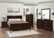 Louis Philippe Chest Brown - U&U Home Budget Furniture (Carteret, NJ)