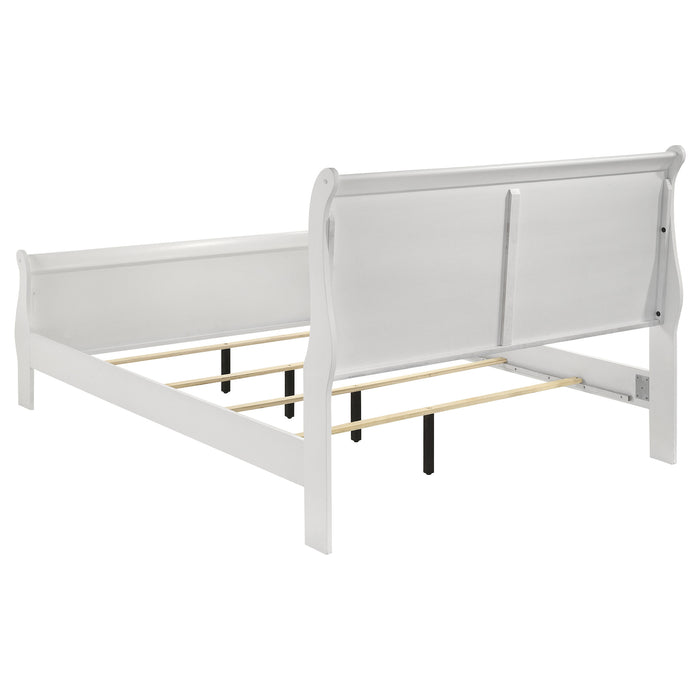 Louis Philippe 4 & 5 Piece Bedroom Sets Twin & Queen - U&U Home Budget Furniture (Carteret, NJ)