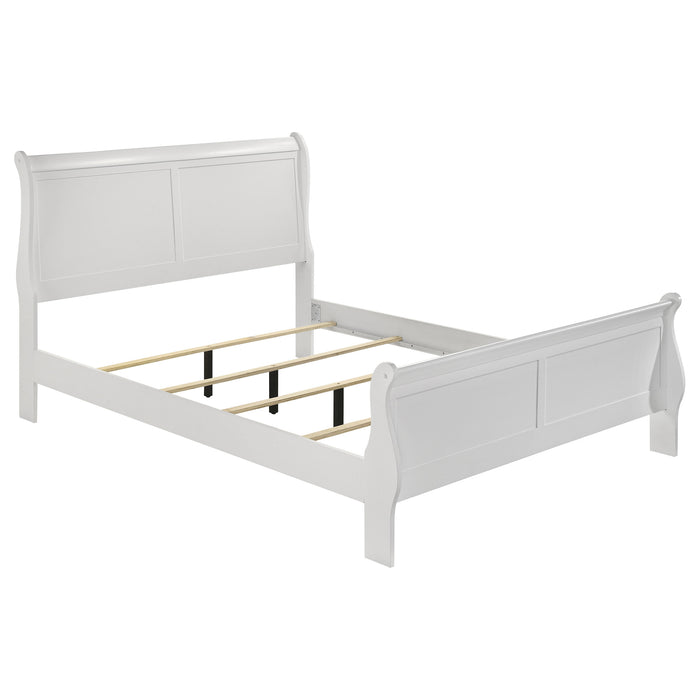 Louis Philippe 4 & 5 Piece Bedroom Sets Twin & Queen - U&U Home Budget Furniture (Carteret, NJ)