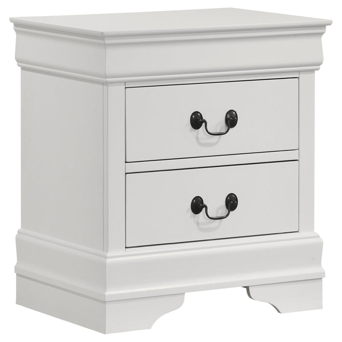 Louis Philippe 4 & 5 Piece Bedroom Sets Twin & Queen - U&U Home Budget Furniture (Carteret, NJ)