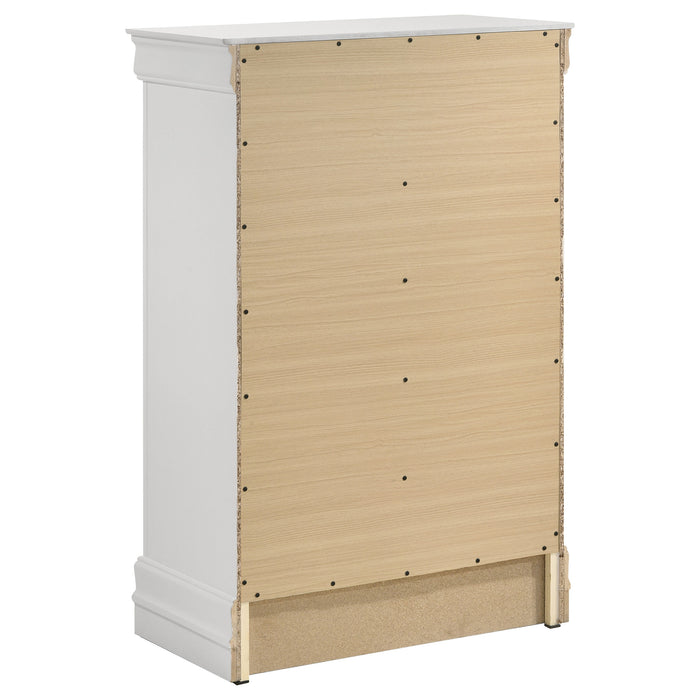 Louis Philippe 4 & 5 Piece Bedroom Sets Twin & Queen - U&U Home Budget Furniture (Carteret, NJ)