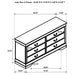 Louis Philippe 4 & 5 Piece Bedroom Sets Twin & Queen - U&U Home Budget Furniture (Carteret, NJ)