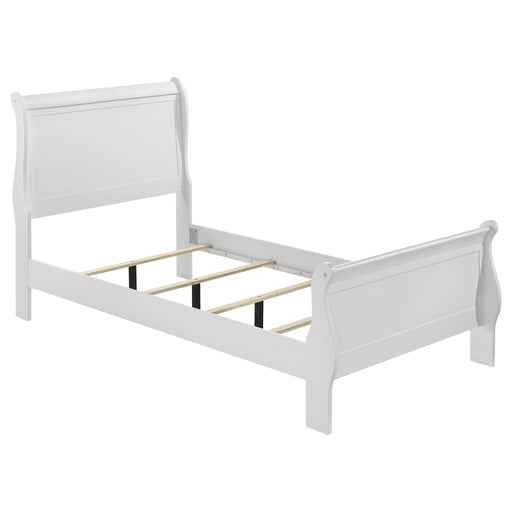 Louis Philippe Twin Bed - U&U Home Budget Furniture (Carteret, NJ)