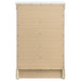 Louis Philippe 5-drawer Bedroom Chest White - U&U Home Budget Furniture (Carteret, NJ)