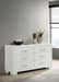 Jessica 6-drawer Dresser White - U&U Home Budget Furniture (Carteret, NJ)
