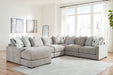 Aslan Court Sectional with Chaise - U&U Home Budget Furniture (Carteret, NJ)