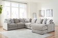 Aslan Court Sectional with Chaise - U&U Home Budget Furniture (Carteret, NJ)