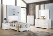 Felicity Bedroom Set White - U&U Home Budget Furniture (Carteret, NJ)
