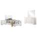 Felicity Bedroom Set White - U&U Home Budget Furniture (Carteret, NJ)