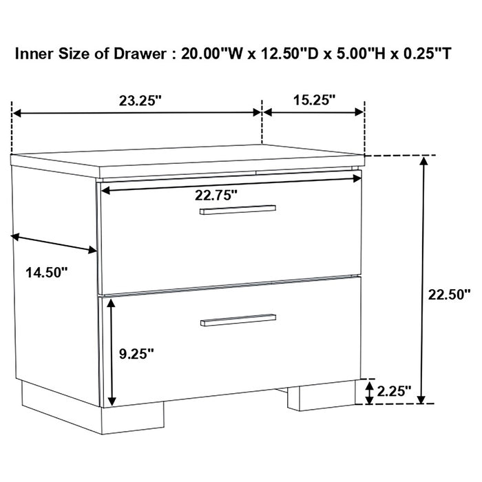 Felicity Bedroom Sets - U&U Home Budget Furniture (Carteret, NJ)