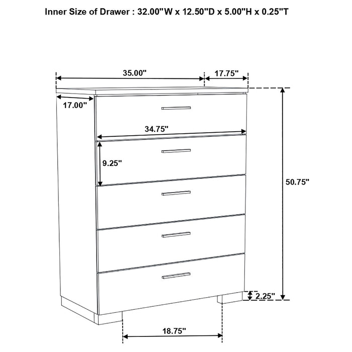 Felicity Bedroom Sets - U&U Home Budget Furniture (Carteret, NJ)