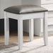 Felicity Vanity Stools - U&U Home Budget Furniture (Carteret, NJ)