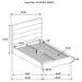 Felicity Beds - U&U Home Budget Furniture (Carteret, NJ)