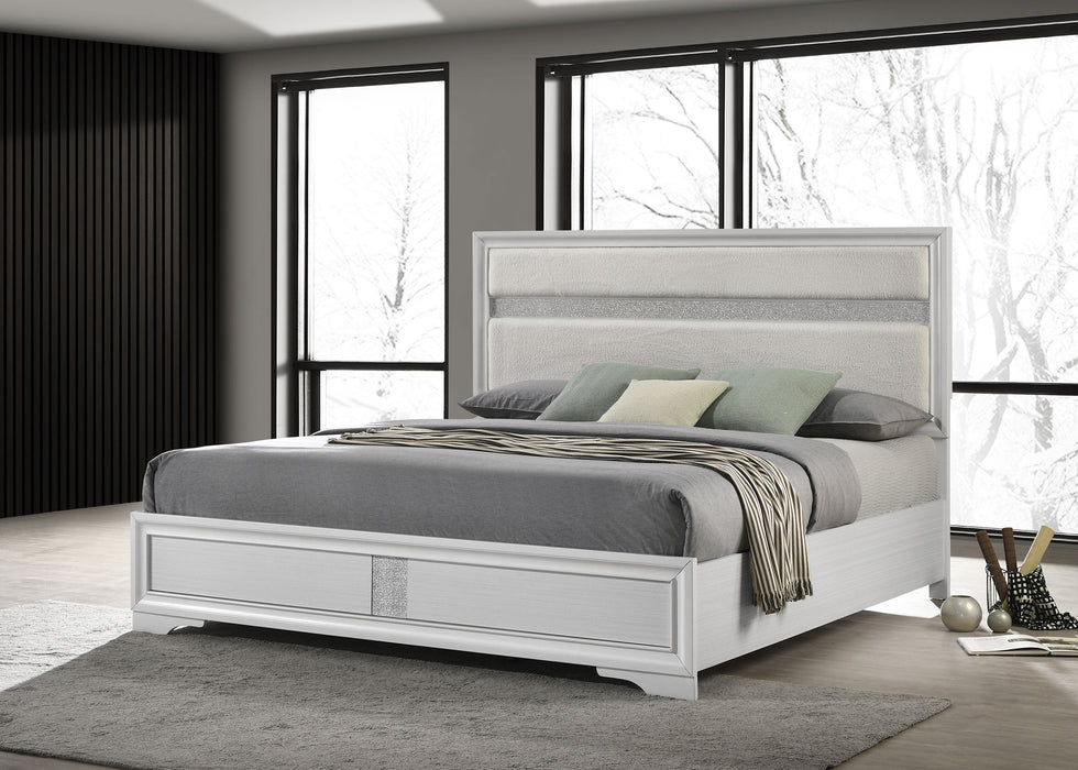 Miranda Eastern King Bed - U&U Home Budget Furniture (Carteret, NJ)
